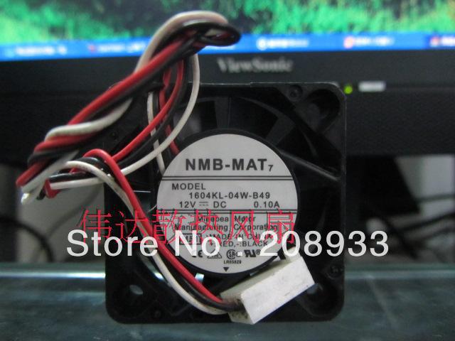 NMB 1604KL-04W-B49 12V 0.10A